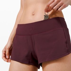 Lululemon Speed Up Shorts 2.5”
